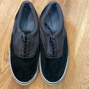 Mossimo Supply Co Black Sneakers with Suede Finish